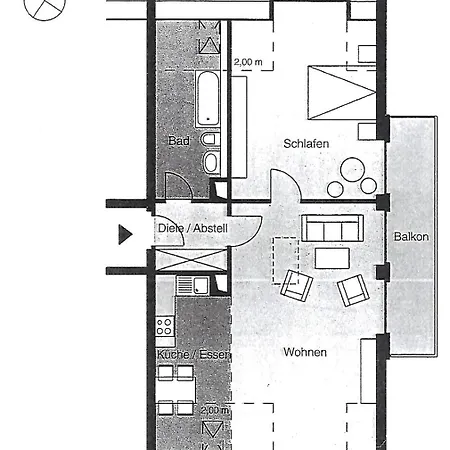 Appartement Appartementhaus Cubanzestrasse 43 31